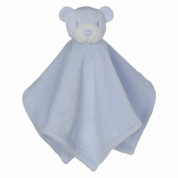 Bear Blankie, blue 16"*16"