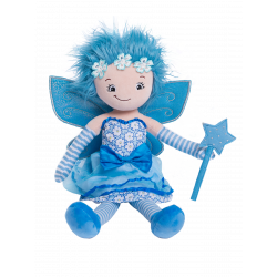 Blue Fairy Rag Doll 22"